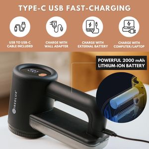 WiredLux Electric Lint Remover – Fabric Shaver for Clothes & Upholstery