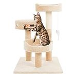 Cat Tree - 3-Tier Tall Cat Tower Co