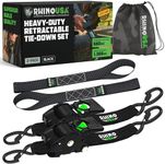 Rhino USA Retractable Ratchet Strap