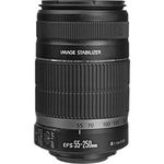 Canon EF-S 55-250mm f/4-5.6 is II Telephoto Zoom Lens for Canon DSLR Camera [Black]