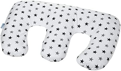 FYLO Twin Nursing Pillow - Silver Stars