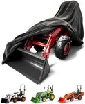 Tractor Cover, Tractor Covers Waterproof Heavy Duty, 600D Oxford Cloth Waterproof, UV Protection, Dustproof, Universal Tractor Cover（189 L x 76 W x 86 H in）