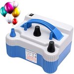 UJIE® Electric Balloon Pump 2 Nozzle High Power Air Pump, Balloon Inflator for Party Decoration