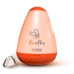 Baby Shusher Firefly - Portable Sound Machine Night Light for Baby | 30 60 90 Min Timer, or Continuous | Adjustable Brightness | Nursery Decor | Natural Sleep Aid | Baby Essentials | USB-C