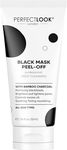 Perfect Look London Peel Off Face Masks, Intensive Purifier, Bamboo Charcoal Fighting Formula for Blackhead Removal and Deep Skin Clean, Carbon Activated for Maximum Cleansing