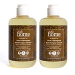 Rustic Home Neem Lemongrass Multipurpose Cleaner | Natural, Plant Based | Surface, Glass, Sinks, Bathroom floor | Kids & Pet Safe | 300ml (Pack Of 2)