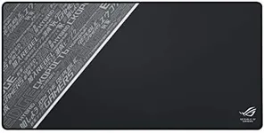 ASUS ROG Sheath Black Mouse Pad | Extra-Large Gaming Surface Mouse Pad | Pixel Precise Tracking | Anti-Fray Stitched Edges and Non-Slip Rubber Base (35.4 x 17.3 inches)