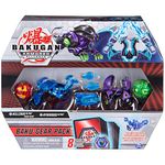 Bakugan Baku-Gear 4-Pack, Nillious Ultra with Baku-Gear and Hydorous Ultra, Collectible Action Figures