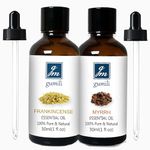 GM Gumili Frankincense Oil Myrrh Essential Oil, 100% Pure Undiluted Essential Oil for Aromatherapy- 30ml(Pack of 2)
