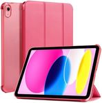 CoBak Case for for iPad A16 11th Generation 11 inch 2025/iPad 10th Generation 10.9 inch 2022, Trifold Stand for iPad 11th/10th Gen, Auto Wake/Sleep, Raspberry