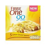 Fibre One Lemon Drizzle Squares 120g