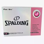 Spalding Pure Spin 12 Ball Pack - Pink