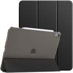 TiMOVO for iPad Air 13 Inch Case M2 2024, Slim Stand Cover for iPad Air 13-inch, Support Touch ID, Auto Wake/Sleep Smart Shell with Translucent Back, iPad Air 13 Case - Black