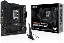 ASUS TUF Gaming B760M-PLUS WiFi Intel® B760 (13th and 12th Gen) LGA 1700 mATX Motherboard