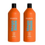 Matrix DUO Total Results Mega Sleek Shampoo 1000ml & Mega Sleek Conditioner 1000ml