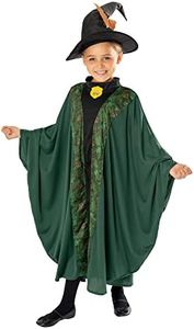 Rubies Official Harry Potter Professor McGonagall Robe, Kids Fancy Dress, Age 7-10 years
