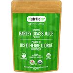 Organic Barley Grass Juice Powder by Nutritionn - 250 Grams - 100% Pure Premium Natural Whole Food Supplement