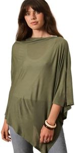 Solly Baby Nursing Cover, Breathable Breastfeeding Cover-Up, Basil