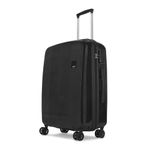 VIP Rigel 3 Pc Set Cabin 55Cm (Small) Check-in 67Cm (Medium) Check-in 79Cm (Large) 8 Wheels Trolley Bags for Travel, Hard Case Lightweight Bag with TSA Lock and Wet Pouch Suitcase for Travel (Black)