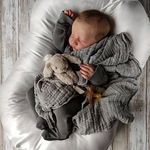 CHAREX Realistic Reborn Baby Dolls - Lifelike Newborn Silicone Real Baby Doll 18 inch Sleeping Soft Body Gift Set Kids Girls Boy Toys for 3+ Years Old