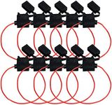 Conext Link LFH18ATC-10 Loop ATC Fuse Holder with Cover Without Fuse 10 Pack 18 Gauge