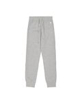 Champion Women's Legacy Basics W Powerblend Fleece Rib Cuff Pants, Light Grey Melange, L