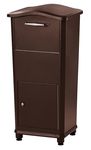 Architectural Mailboxes 6900RZ Elephantrunk Parcel Drop Box, Oil Rubbed Bronze