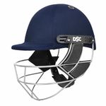 DSC DEFENDER Cricket Helmet for Men & Boys (Adjustable Steel Grill | Back Support Strap | Light Weight | size:Small (Navy)