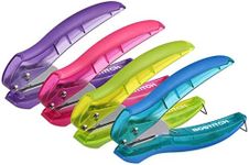 Bostitch Office inLIGHT Reduced Effort One-Hole Punch, One Unit per Package, Assorted Colors, No Color Choice (2401)