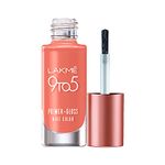 LAKMÉ 9To5 Primer + Glossy Finish Nail Colour|| Coral Haze|| 6 Ml