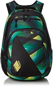 Nitro Snowboards Stash, Mochila Tipo Casual 29 litros, 49 cm, Geo Green, Grey