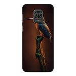 Print Galiara Designer Hard Back Cover for XIAOMI REDMI Note 9 PRO | Foreign Bird Wallpaper |