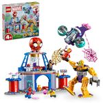 LEGO Marvel - Team Spidey Web Spinner Headquarters, Super Hero Building Toy, Gift for 4 Plus Year Old Boys, Girls and Fans of the Disney+ Spidey and his Amazing Friends Show 10794