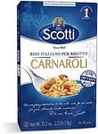 Riso Scotti, Carnaroli Risotto Rice, 2.2 lbs (1 kg), product of Italy, chef selected, gluten free, non-gmo, vacuumed packed