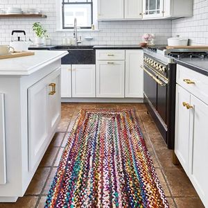 nuLOOM Tammara Bohemian Hand Braided Runner Rug, 2' 6" x 6', Multi