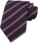 Striped Ties for Men Boys Trendy Re