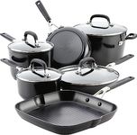 KitchenAid - Hard Anodized Nonstick Cookware Set, 10-Piece Pots and Pan Set