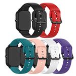 E ECSEM Bands Compatible with [iTouch Air 3 40mm] Replacement Wristbands Accessory Colourful Silicone Bracelet Quick Release Strap Arm Bands for iTouch Air 3 40mm Smartwatch for Men Women