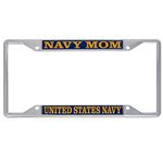 Desert Cactus US Navy Mom License Plate Frame for Front Back of Car Officially Licensed United States