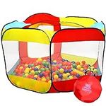 Kiddey Ball Pit Play Tent for Kids | Fun Ball Pits for Children, Toddlers, and Babies | Fill Playhouse with Plastic Balls Idea | Indoor & Outdoor Foldable Baby Tent (Balls Not Included)