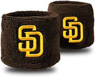 MLB Unisex Adult Standard Franklin Sports Licensed Baseball Logo Sweat Wristbands-for Costumes + Uniforms, Team Specific, One Size