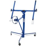 KATSU Tools Heavy Duty Drywall Lifter 11FT - 68KG Lifting Capacity, Lifting Height Up to 325cm, Foldable Plasterboard Panel Hoist Jack Tool with Wheels, Model 181012