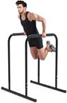 leikefitness Pull Up Dip Station Strength Training Dip Stands Station Tricep Dips Push-Ups For Home Gym (AB1100)