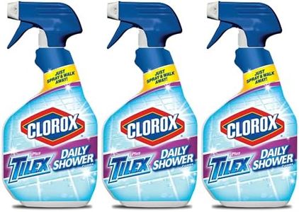Clorox The Company Tilex Daily Shower Cleaner Spray, Bleach Free (3 Pack), 32 Fl Oz (Pack of 3)