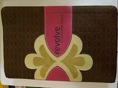 Revolve Devotional Bible: New Century Version, Chocolate/Raspberry, LeatherSoft, Life Stages, Teen Girls
