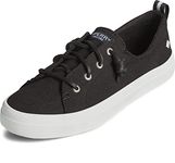 Sperry Women's Crest Vibe Sneaker, Black, 7.5 UK