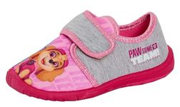 Paw Patrol Girls Slippers Grey/Pink EU 29/11 UK Child