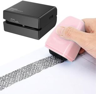 Identity Theft Protection Roller Stamp Set