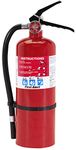 FIRST ALERT PRO5 Rechargeable Heavy Duty Plus Fire Extinguisher UL rated 3-A:40-B:C, Red, 10 lbs