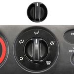 MOTOALL AC Climate Control Knob - Set of 3 - Replaces 55905-0C010, 559050C010 - Fits Toyota Tundra 2000, 2001, 2002, 2003, 2004, 2005, 2006 - Air Conditioner Replacement Switch